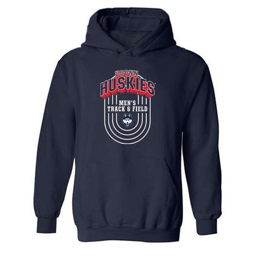UConn - NCAA Men's Track & Field : Andrew Ferguson - Sports Shersey Hooded Sweatshirt-0