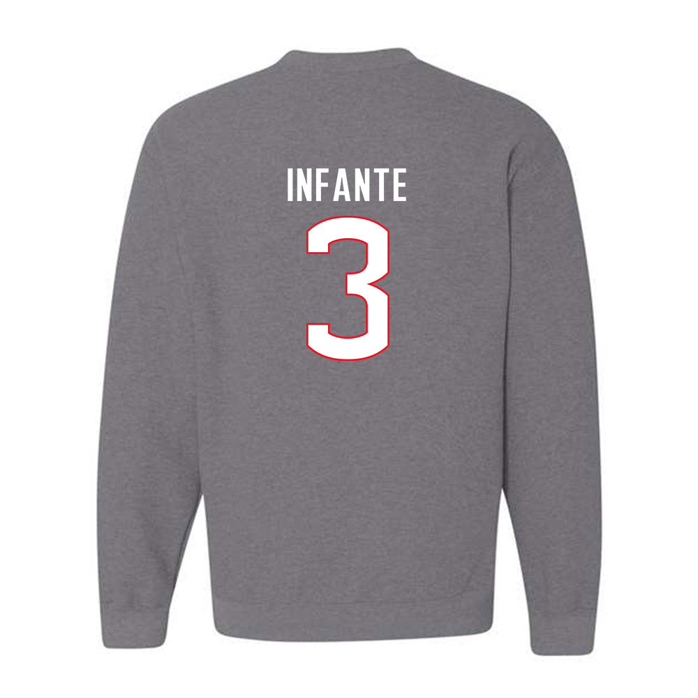 UConn - NCAA Women's Field Hockey : Addison Infante - Sports Shersey Crewneck Sweatshirt-1