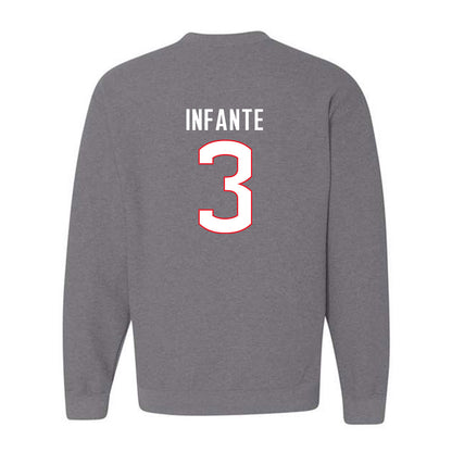 UConn - NCAA Women's Field Hockey : Addison Infante - Sports Shersey Crewneck Sweatshirt-1