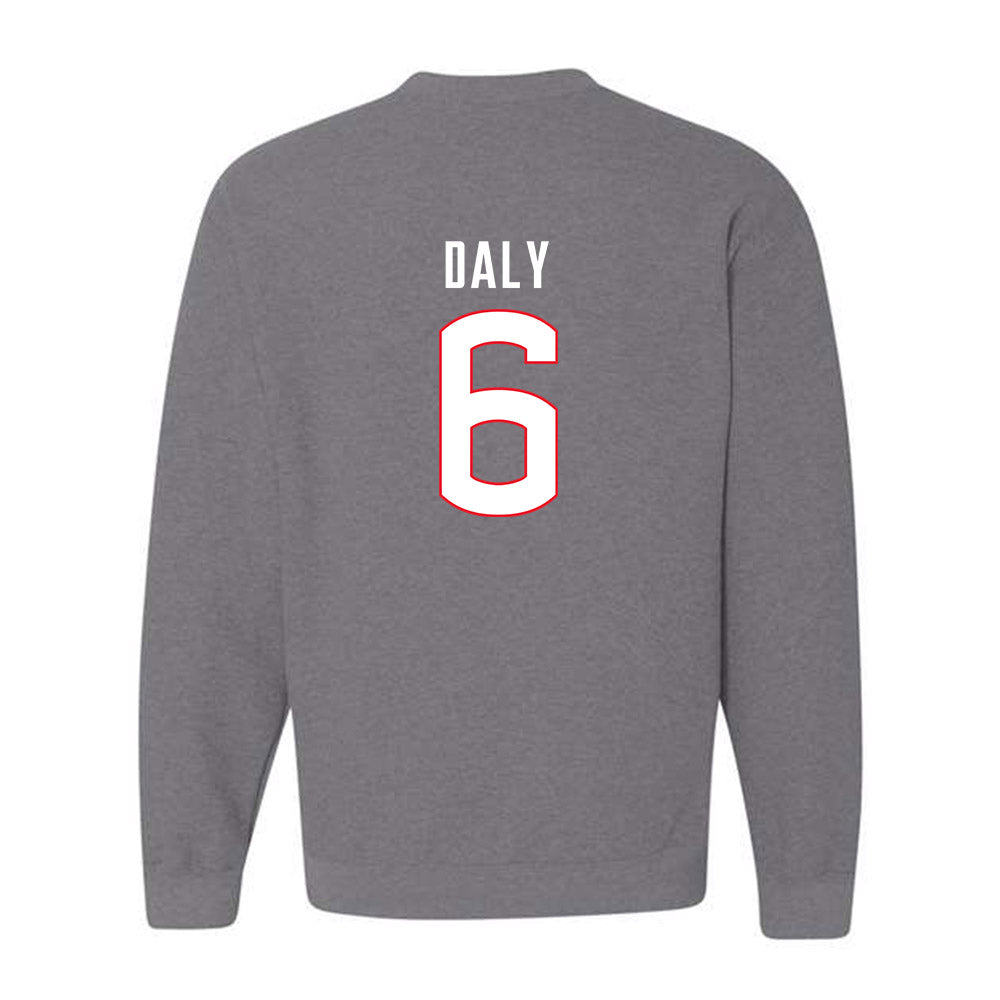 UConn - NCAA Women's Field Hockey : Erin Daly - Sports Shersey Crewneck Sweatshirt-1