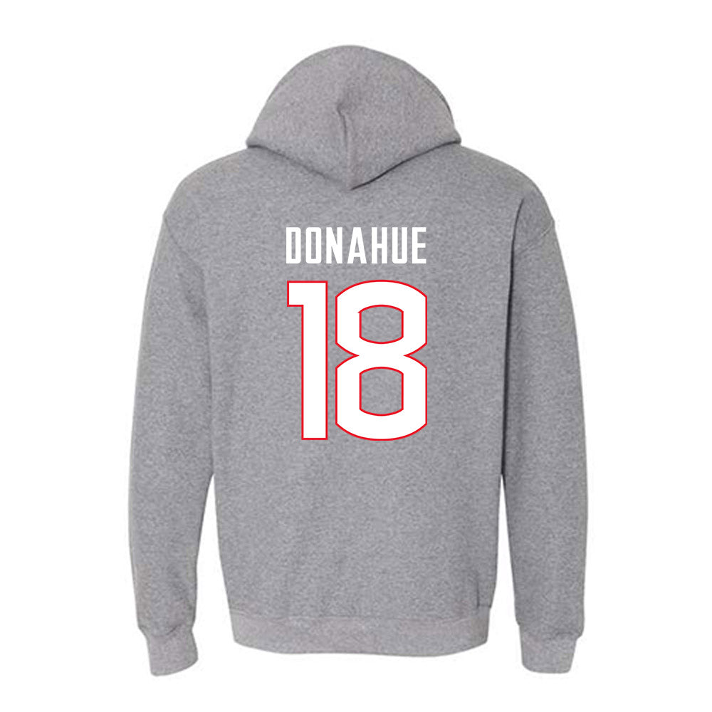 UConn - NCAA Women's Field Hockey : Olivia Donahue - Sports Shersey Hooded Sweatshirt-1