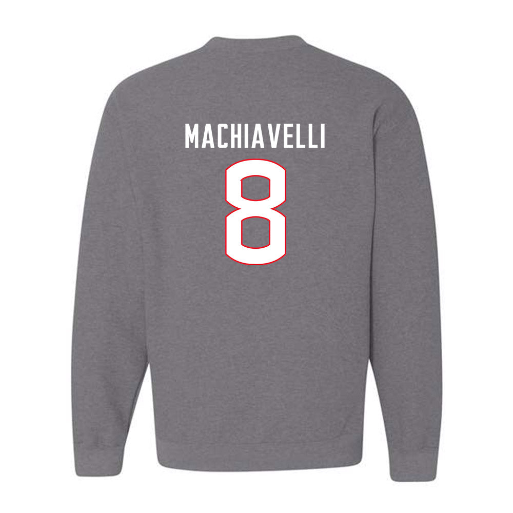 UConn - NCAA Women's Field Hockey : Olivia Machiavelli - Sports Shersey Crewneck Sweatshirt-1