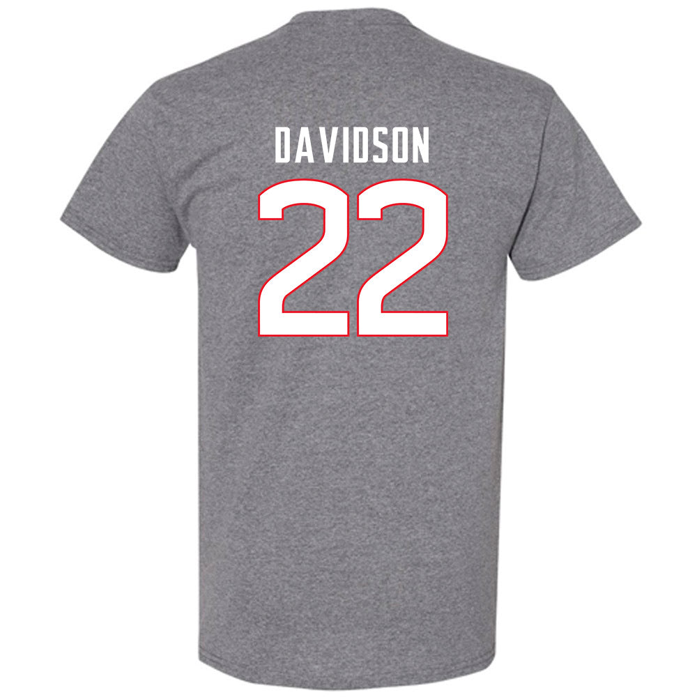 UConn - NCAA Women's Field Hockey : Abby Davidson - Sports Shersey T-Shirt-1