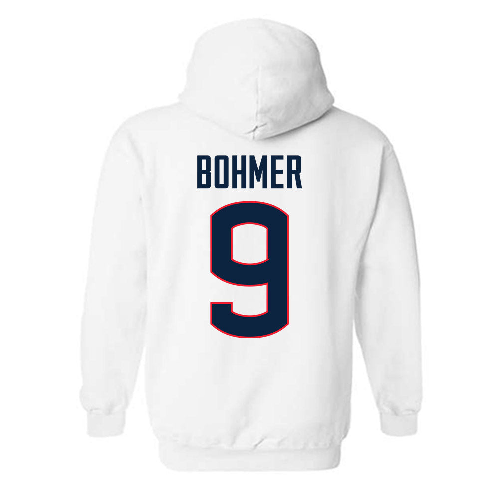 UConn - NCAA Softball : Caprice Bohmer - Sports Shersey Hooded Sweatshirt-1