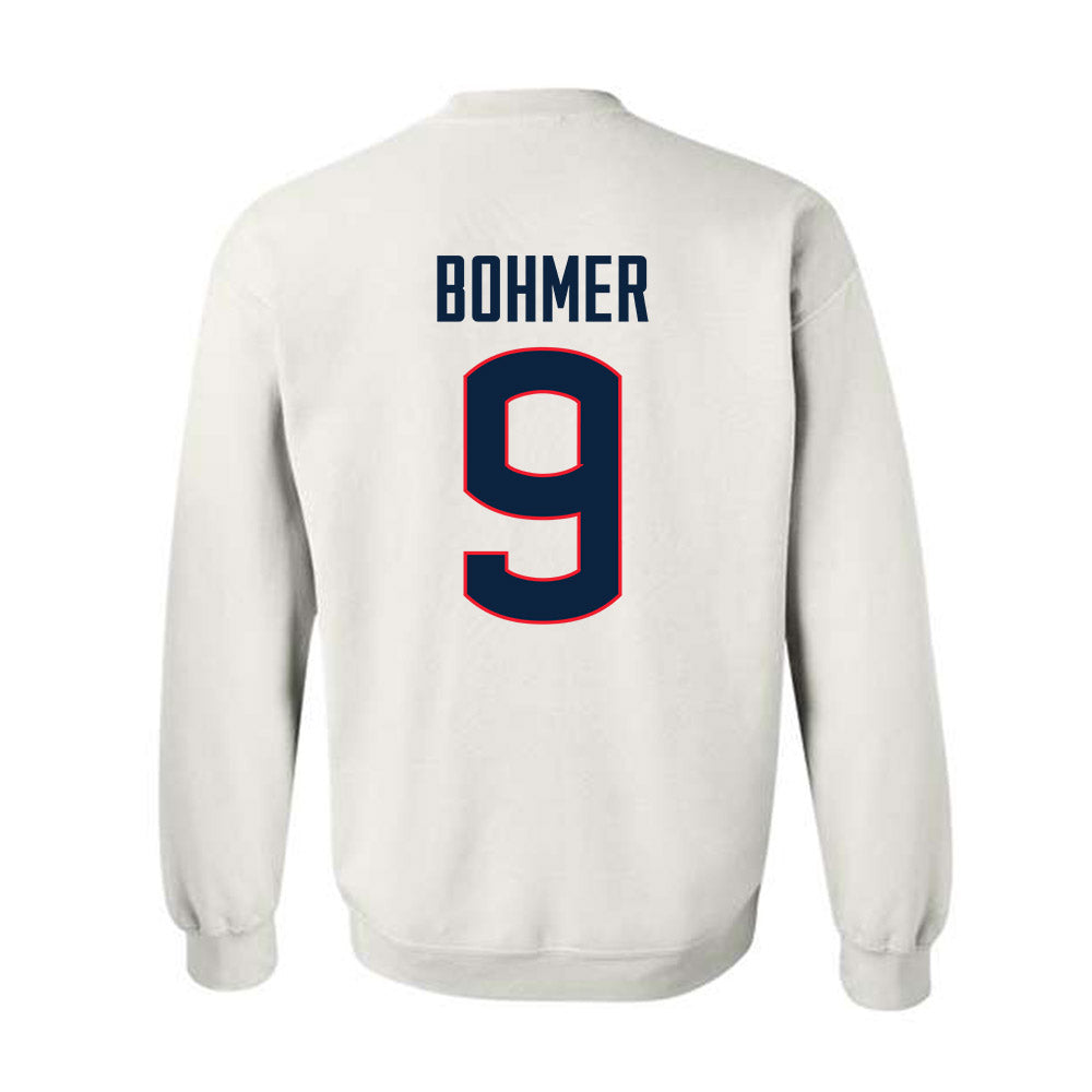 UConn - NCAA Softball : Caprice Bohmer - Sports Shersey Crewneck Sweatshirt-1