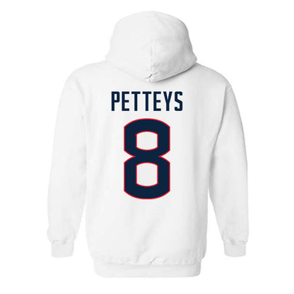 UConn - NCAA Softball : Cat Petteys - Sports Shersey Hooded Sweatshirt