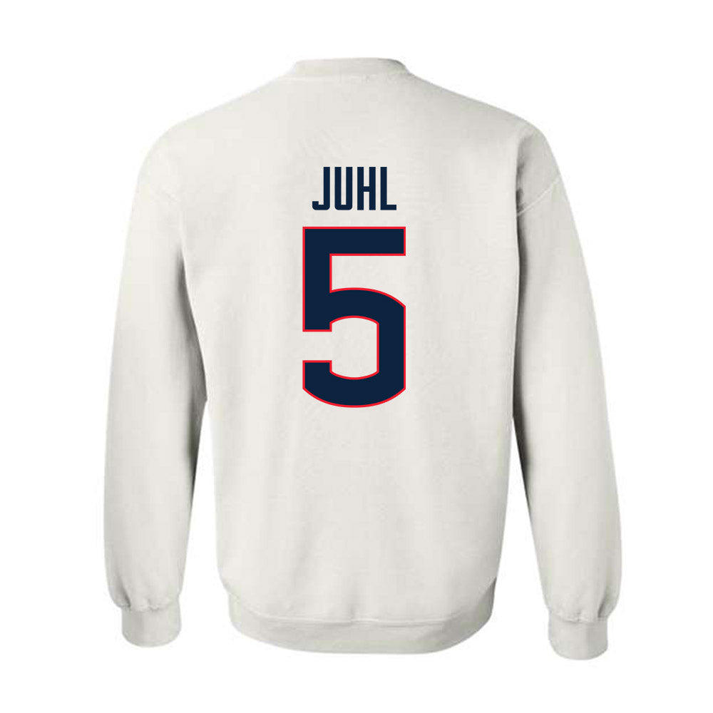 UConn - NCAA Softball : Alexis Juhl - Sports Shersey Crewneck Sweatshirt-1