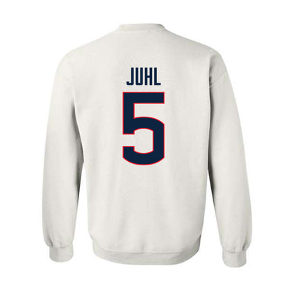 UConn - NCAA Softball : Alexis Juhl - Sports Shersey Crewneck Sweatshirt-1