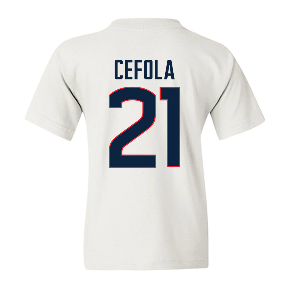 UConn - NCAA Softball : Bella Cefola - Sports Shersey Youth T-Shirt-1