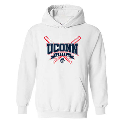 UConn - NCAA Softball : Heidi Barber - Sports Shersey Hooded Sweatshirt