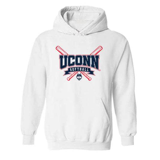 UConn - NCAA Softball : Bella Cefola - Sports Shersey Hooded Sweatshirt-0