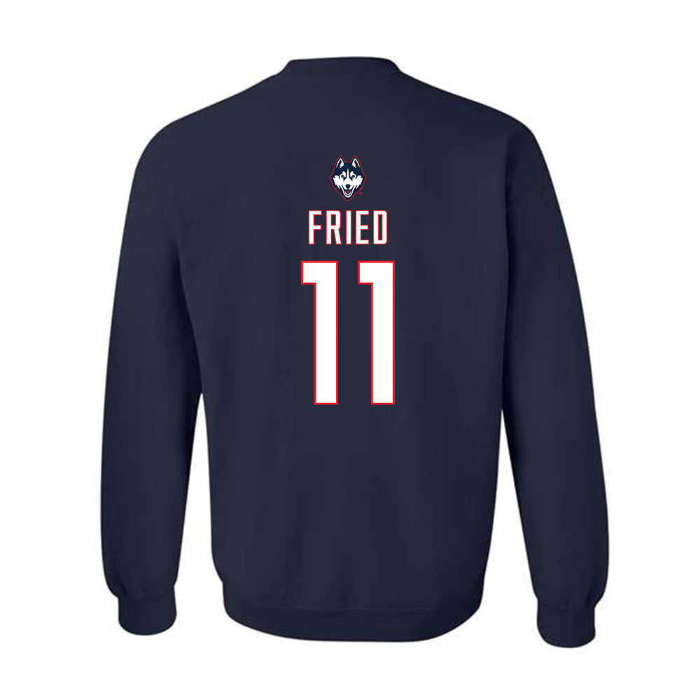 UConn - NCAA Women's Soccer : Maddie Fried - Sports Shersey Crewneck Sweatshirt