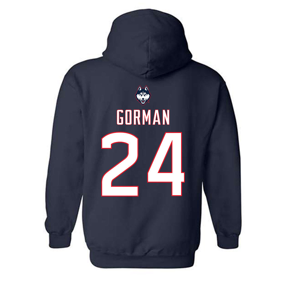 UConn - NCAA Women's Soccer : Kileigh Gorman - Sports Shersey Hooded Sweatshirt