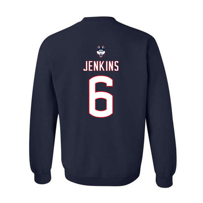 UConn - NCAA Women's Soccer : Taylor Jenkins - Sports Shersey Crewneck Sweatshirt