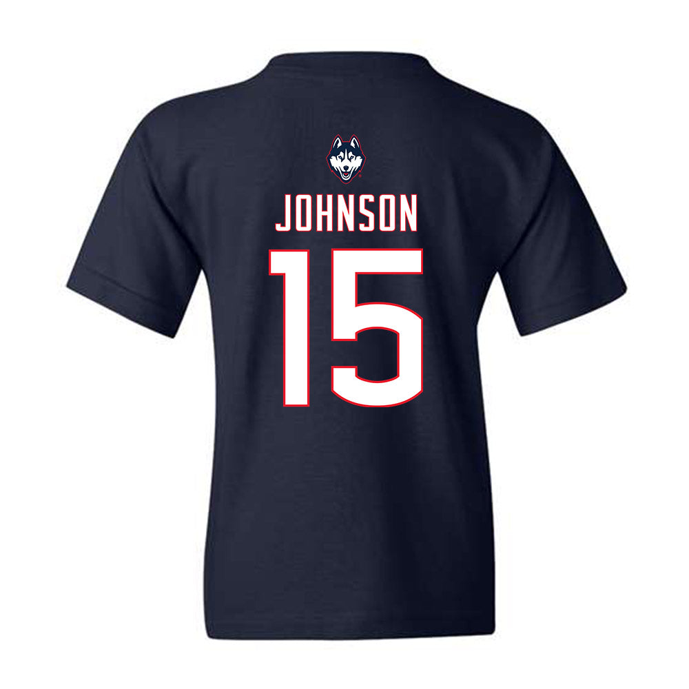 UConn - NCAA Women's Soccer : Anaya Johnson - Sports Shersey Youth T-Shirt