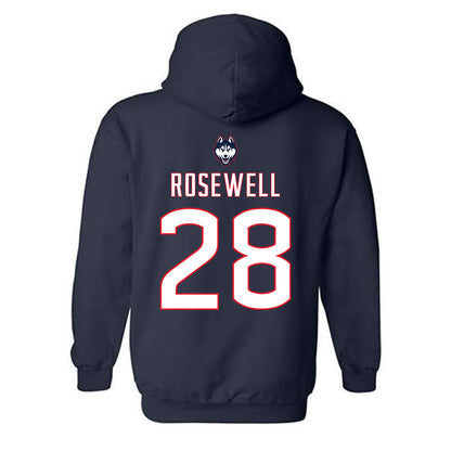 UConn - NCAA Women's Soccer : Yasmin Rosewell - Sports Shersey Hooded Sweatshirt