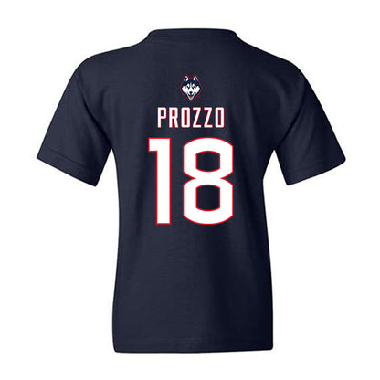 UConn - NCAA Women's Soccer : Riley Prozzo - Sports Shersey Youth T-Shirt-1