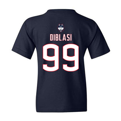 UConn - NCAA Women's Soccer : Elizabeth DiBlasi - Sports Shersey Youth T-Shirt-1