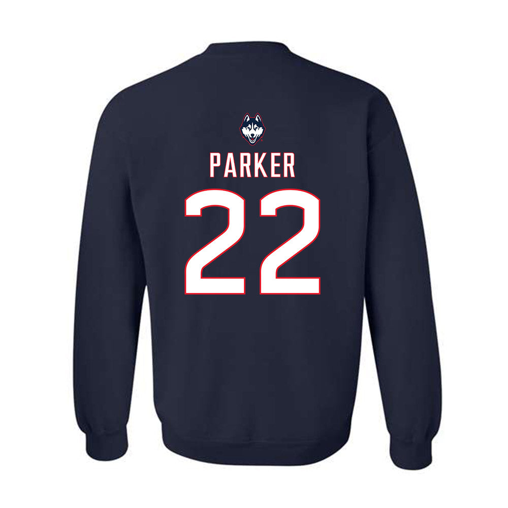 UConn - NCAA Women's Soccer : syrai parker - Sports Shersey Crewneck Sweatshirt