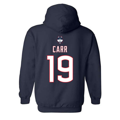 UConn - NCAA Women's Soccer : Jessica Carr - Sports Shersey Hooded Sweatshirt