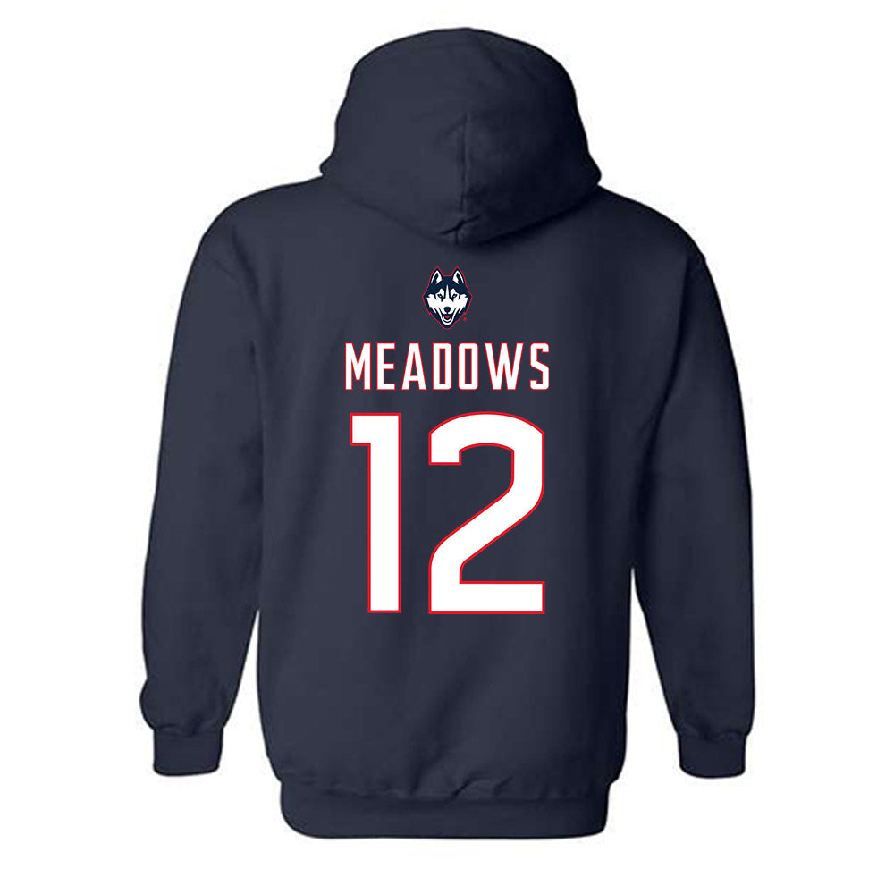 UConn - NCAA Women's Soccer : Isabella Meadows - Sports Shersey Hooded Sweatshirt