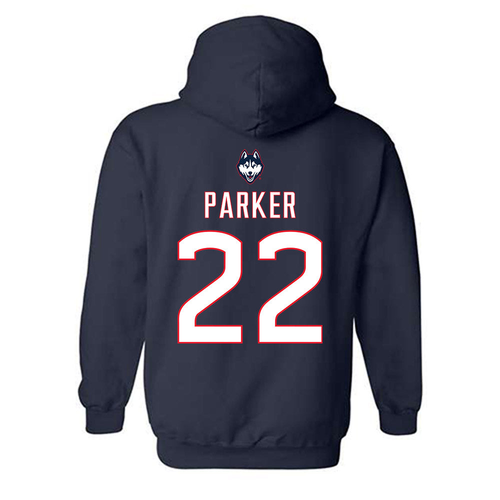 UConn - NCAA Women's Soccer : syrai parker - Sports Shersey Hooded Sweatshirt