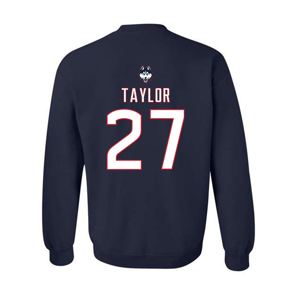 UConn - NCAA Women's Soccer : Lexi Taylor - Sports Shersey Crewneck Sweatshirt-1