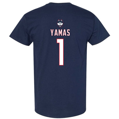 UConn - NCAA Women's Soccer : Ava Yamas - Sports Shersey T-Shirt-1