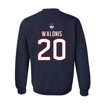 UConn - NCAA Women's Soccer : Brooke Walonis - Sports Shersey Crewneck Sweatshirt