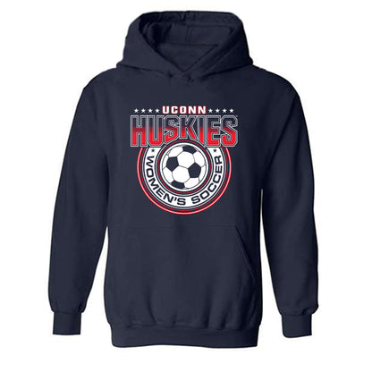 UConn - NCAA Women's Soccer : Anaya Johnson - Sports Shersey Hooded Sweatshirt