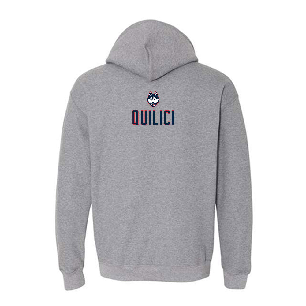 UConn - NCAA Women's Rowing : Mia Quilici - Sports Shersey Hooded Sweatshirt-1