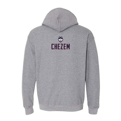 UConn - NCAA Women's Rowing : Jordyn Chezem - Sports Shersey Hooded Sweatshirt-1
