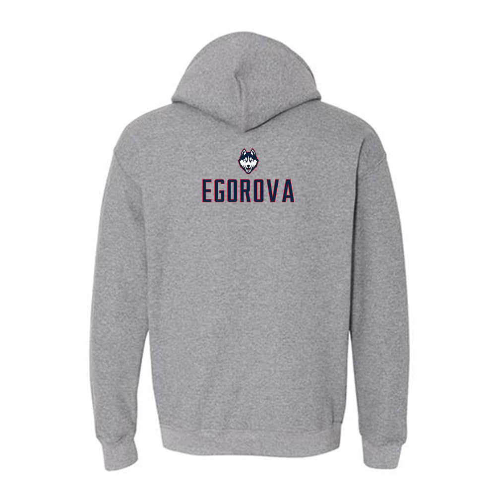 UConn - NCAA Women's Rowing : Polina Egorova - Sports Shersey Hooded Sweatshirt