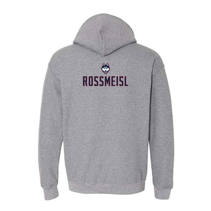 UConn - NCAA Women's Rowing : Emily Rossmeisl - Sports Shersey Hooded Sweatshirt-1