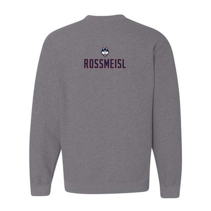 UConn - NCAA Women's Rowing : Emily Rossmeisl - Sports Shersey Crewneck Sweatshirt-1