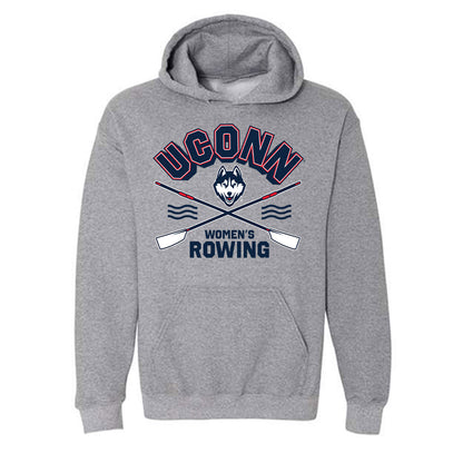 UConn - NCAA Women's Rowing : Emily Rossmeisl - Sports Shersey Hooded Sweatshirt-0