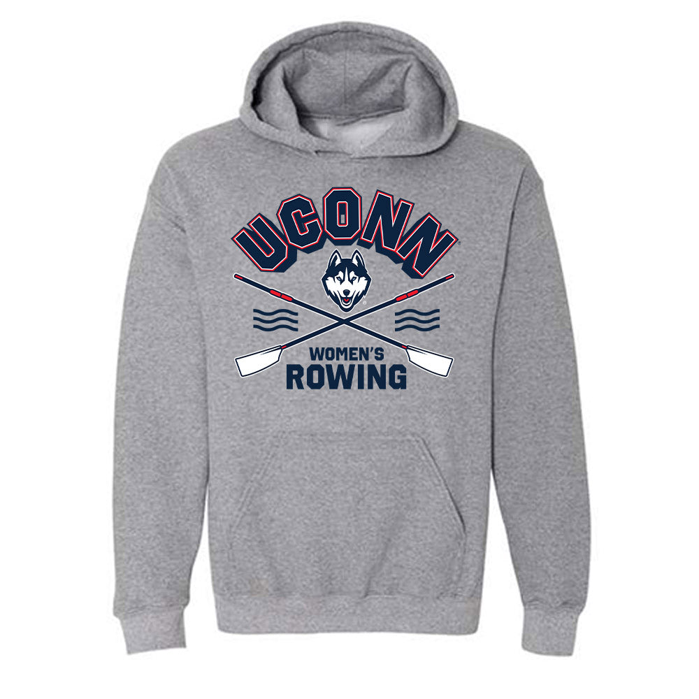 UConn - NCAA Women's Rowing : Jordyn Chezem - Sports Shersey Hooded Sweatshirt-0