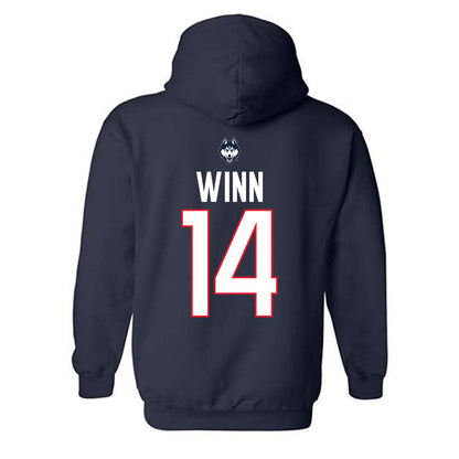 UConn - NCAA Women's Volleyball : Loren Winn - Hooded Sweatshirt