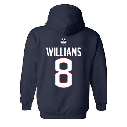 UConn - NCAA Women's Volleyball : Dajah Williams - Hooded Sweatshirt