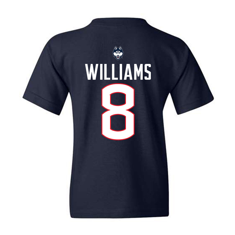 UConn - NCAA Women's Volleyball : Dajah Williams - Youth T-Shirt