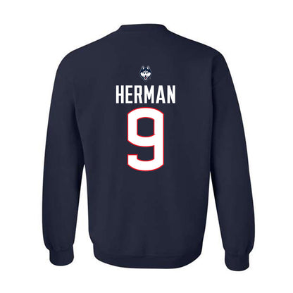 UConn - NCAA Women's Volleyball : Anna Herman - Crewneck Sweatshirt