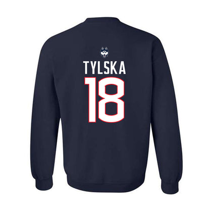 UConn - NCAA Women's Volleyball : Hanna Tylska - Crewneck Sweatshirt-1