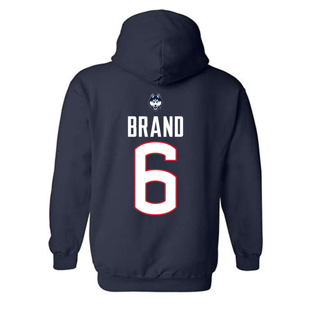 UConn - NCAA Women's Volleyball : Mckenna Brand - Hooded Sweatshirt