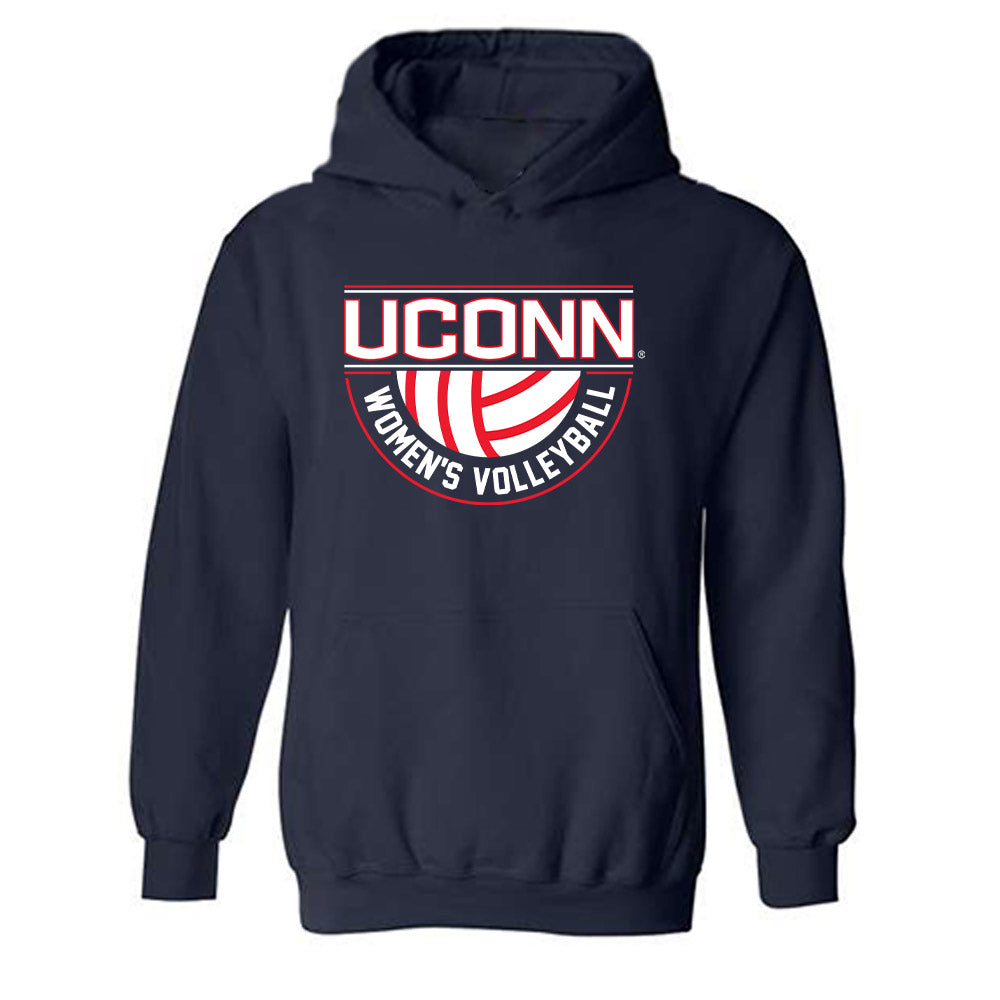 UConn - NCAA Women's Volleyball : Olivia Pasternak - Hooded Sweatshirt-0