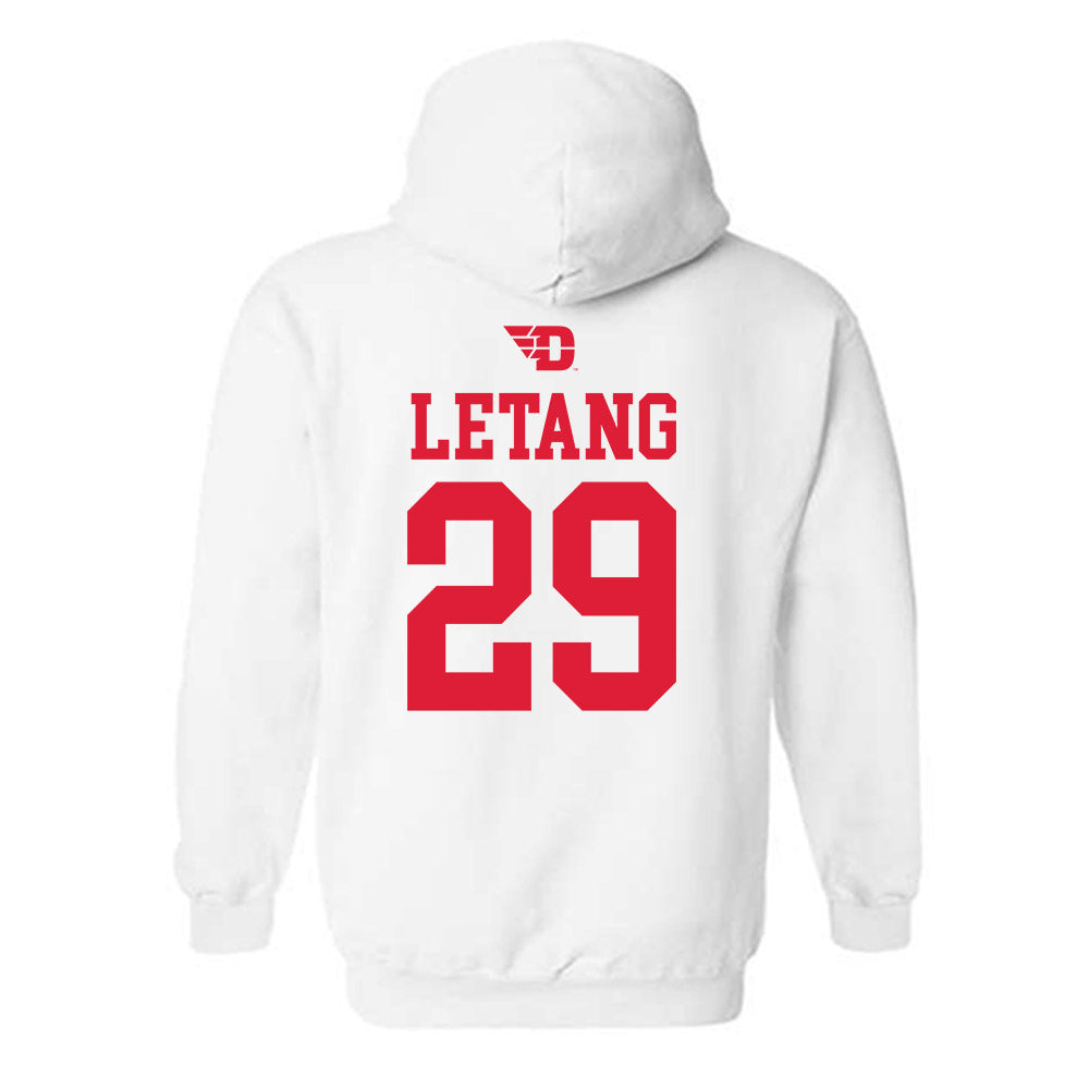 Dayton - NCAA Men's Basketball : Amael LEtang - Classic Shersey Hooded Sweatshirt-1