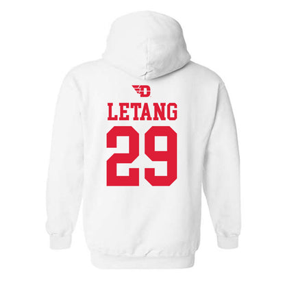 Dayton - NCAA Men's Basketball : Amael LEtang - Classic Shersey Hooded Sweatshirt-1