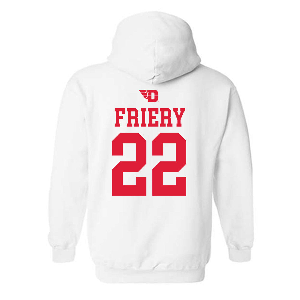 Dayton - NCAA Men's Basketball : Damon Friery - Classic Shersey Hooded Sweatshirt-1