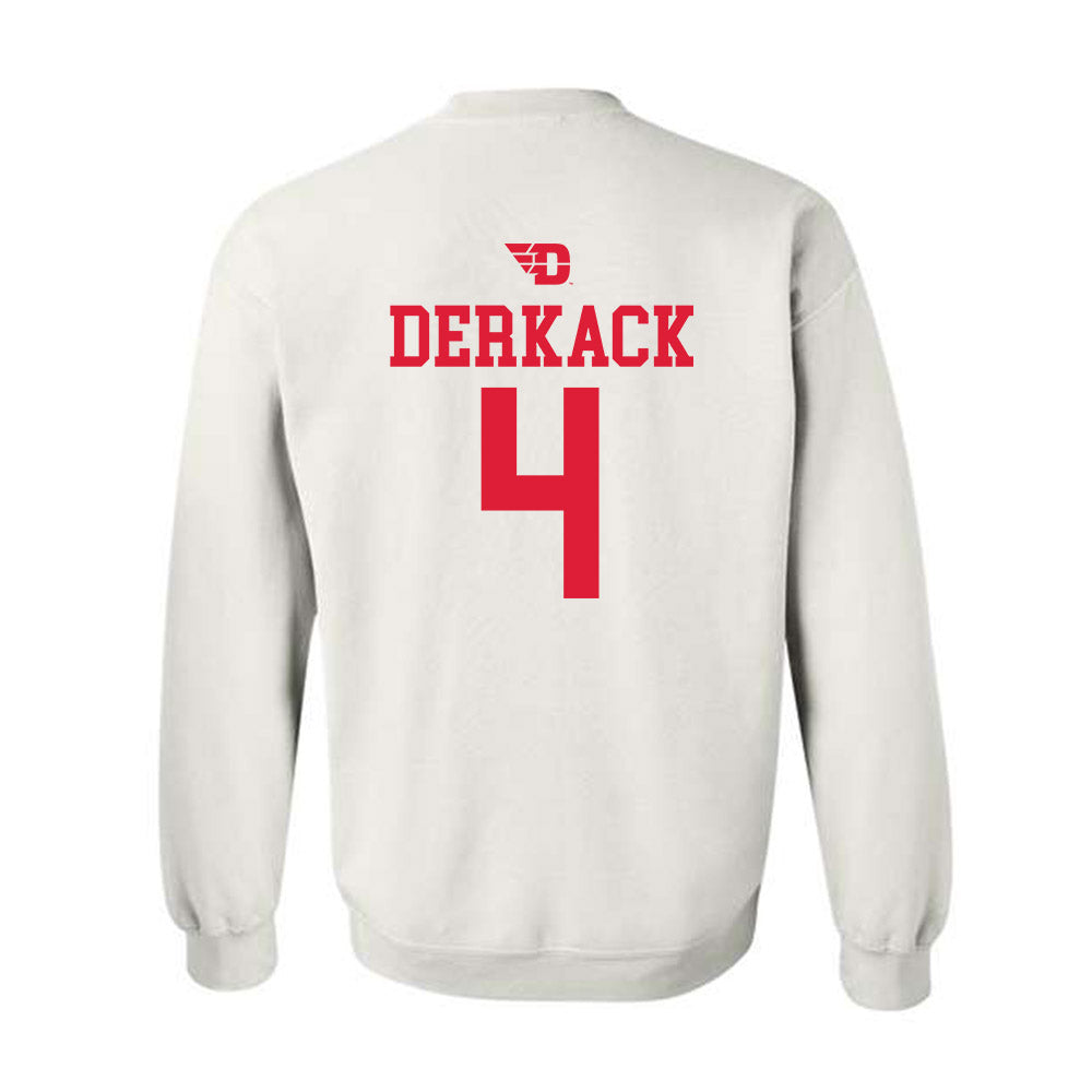 Dayton - NCAA Men's Basketball : Jordan Derkack - Classic Shersey Crewneck Sweatshirt-1