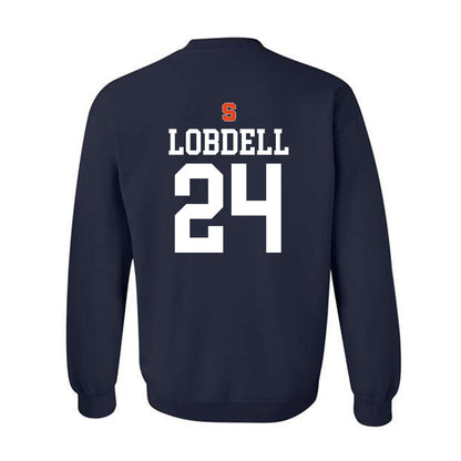 Syracuse - NCAA Men's Basketball : Noah Lobdell - Sports Shersey Crewneck Sweatshirt