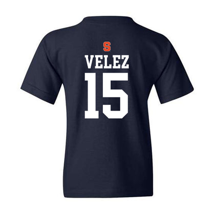 Syracuse - NCAA Women's Basketball : Angellica Velez - Sports Shersey Youth T-Shirt